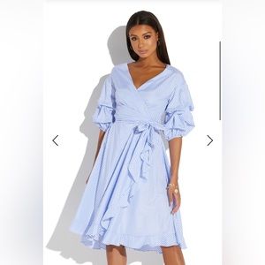 Women’s wrap dress